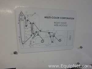 Multi-Color Corp. Flexline Front Back Heat Transfer Labelling Machine