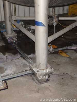 Tanque aço inox Stainless Fabrication Inc. 800 Gallon Mix Tank.  800 Galão