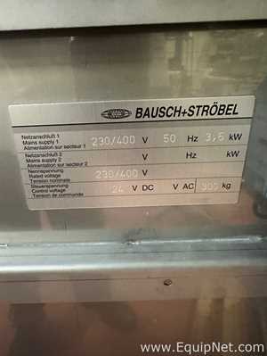 Etiquetadora Bausch and Strobel SME 2018