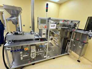 Famar TF-200 Blister Packaging Line with Cartoner and Serialization