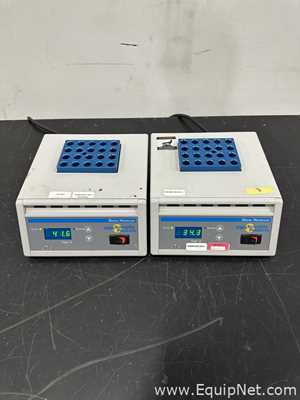 Lote de 2 Baño Seco / Bloque Caliente VWR Scientific Heatblock 1