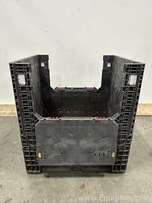 Lot Of 5 Orbis Heavy Duty Collapsible Storage Bins