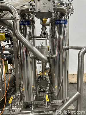 A and B Process Systems CIP Skid