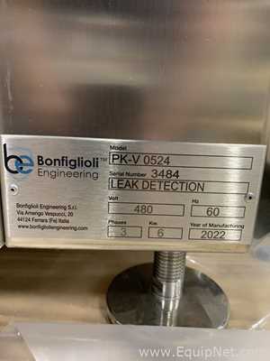 Bonfiglioli Engineering PK-V 0524 Rotary Automatic Leak Tester for Glass Vials