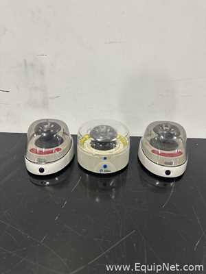 Lot of 3 Fisher Brand Sprout Microfuges