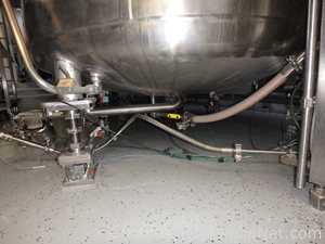 Tanque de Mezclado Vertical de Acero Inoxidable Capacidad 500 Gal marca DCI