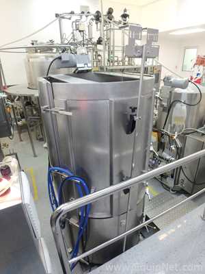 Bioreactor para Manejo de Bolsas de Plástico de Producto Capacidad 1000L marcaHyclone modeloSUB1000