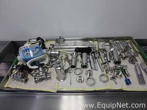 Maquina Monobloque de Llenado-Tapado de Frasco marcaRomacoMacofar modeloLVI4 con Equipos Perifericos