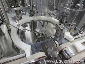 Maquina Monobloque de Llenado-Tapado de Frasco marcaRomacoMacofar modeloLVI4 con Equipos Perifericos