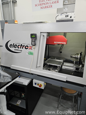 Máquina de Marca Láser Electrox Scorpion Rapide
