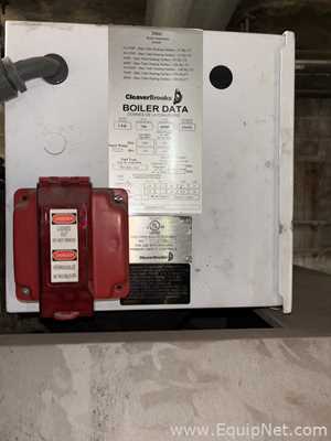 CleaverBrooks CFH ClearFire Gas High Efficiency Steam Boiler 10-80 HP Boiler