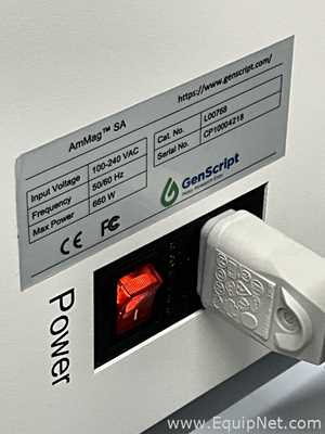 Equipamento de Preparação de Amostras Genscript AmMag SA
