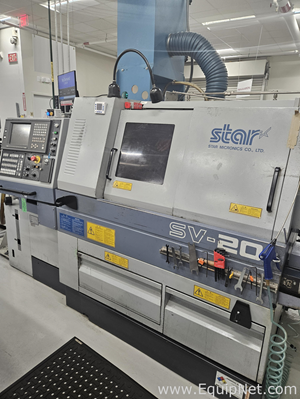 Torno Star Micronics Co. Ltd. SV-20 TYPE 420