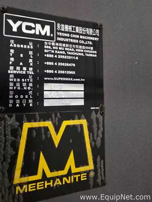 YCM FV102A Machining Center