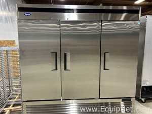 Atosa Bottom Mount Three Door Reach-in Refrigerator