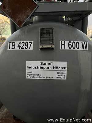 Tanque aço inox Pass and Co. .  4078 Litros