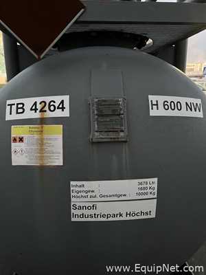 Tanque aço inox Weigel.Co .  3927 Litros