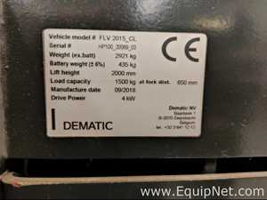 Dematic FLV 2015 CL Laser Automated Guided Fork Lift Truck
