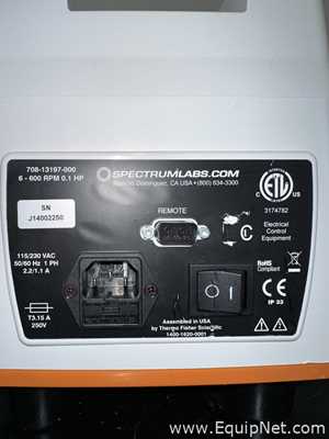 Lot Of 2 Spectrum Labs 708-13197-000 KrosFlo Research I Peristaltic Pumps