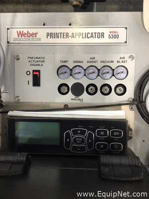 Marcador de Código ou Impressão Weber Labeling and Coding Solutions  5300