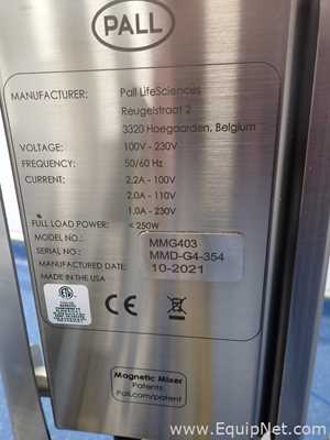 Mezclador Pall Life Sciences 200 Liter
