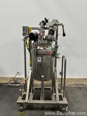 Precision Stainless 100 Liter Portable Stainless Steel Jacketed Pressure Vessel