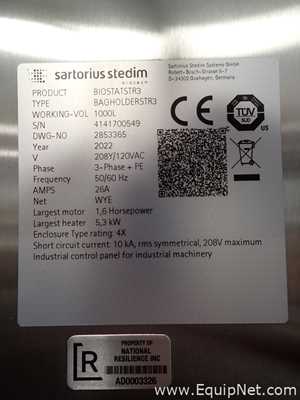 Biorreactor Sartorius Stedim BiostatSTR3