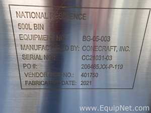  Cone Craft Inc. 500 Liter