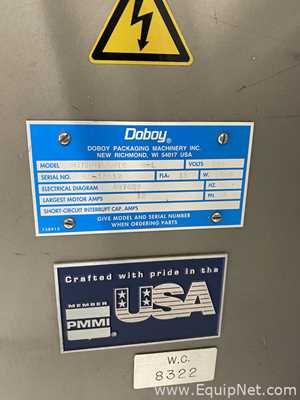 Doboy Packaging Machinery Mircotronic R-L Flow Wrapper