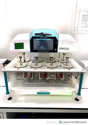 Lot of Laboratory Equipment: Balances, Dissolution Systems, Density Meter and HPLCs