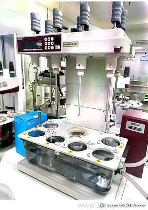 Lot of Laboratory Equipment: Balances, Dissolution Systems, Density Meter and HPLCs