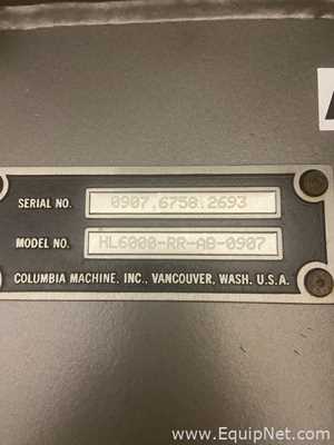 Paletizador Columbia Machine, Inc. HL6000-RR-AB-0907