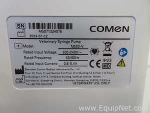 Comen M500-V Veterinary Double Syringe Pump