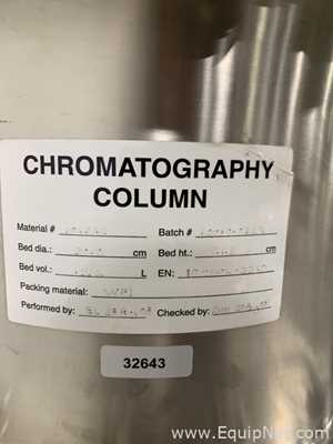 Columna de Cromatografía Acero inoxidable Mann Welding 