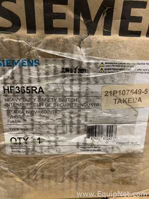 One Lot of Three Siemens HR365RA 600VAC - 400 Amp Heavy Duty Safety Switch