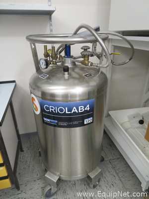 HVM Criolab4 120 Liter Cryogenic Tank