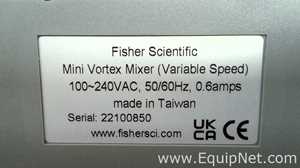 Lot of 6 Fisher Scientific Mini Vortex Mixers