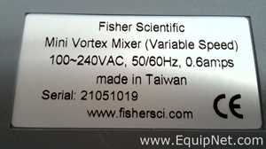 Lot of 6 Fisher Scientific Mini Vortex Mixers