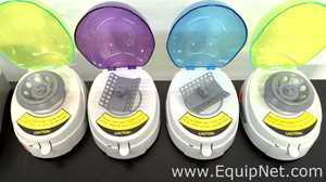 Lot of 6 Benchmark Scientific MyFuge Mini Centrifuges