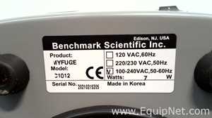 Lot of 6 Benchmark Scientific MyFuge Mini Centrifuges