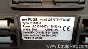 Lot of 6 Benchmark Scientific MyFuge Mini Centrifuges