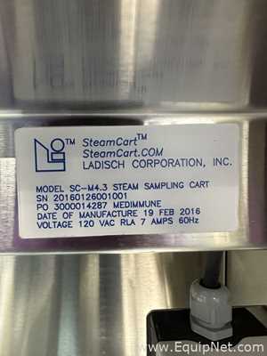 SteamCart SC-M4.3 High-Purity Steam Sampling Cart