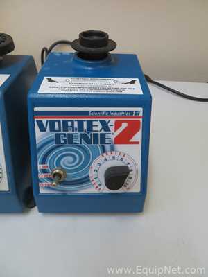 Lot of 2 Scientific Industries, Inc. Vortex Mixers