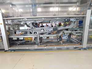 Unused KHS WP A-H Innopack Kisters Wrap Around Tray Packer with GPI Autoflex 15HSS Basket Carrier