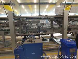 Unused KHS WP A-H Innopack Kisters Wrap Around Tray Packer with GPI Autoflex 15HSS Basket Carrier