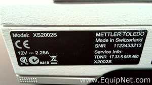 Báscula Mettler Toledo XS2002S
