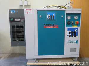 CMC Instruments GmbH CMC-SC-500 Oil Free Scroll Supersilent Air Compressor with OKS 270L Vessel