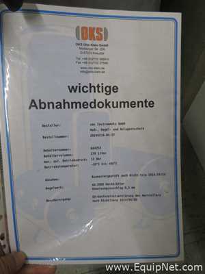 CMC Instruments GmbH CMC-SC-500 Oil Free Scroll Supersilent Air Compressor with OKS 270L Vessel