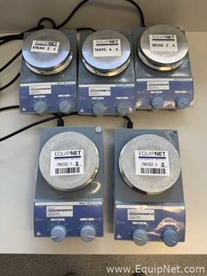 Lot of 5 Ika-Werke RCT B Hotplates