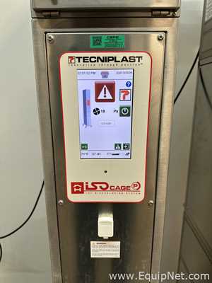 Lot of 2 Techniplast ISO96PFEUS and 2 ISO36PFEUS IsoCage Cage Controllers